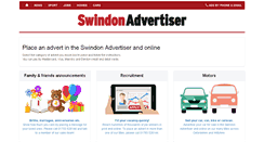 Desktop Screenshot of adbooker.swindonadvertiser.co.uk